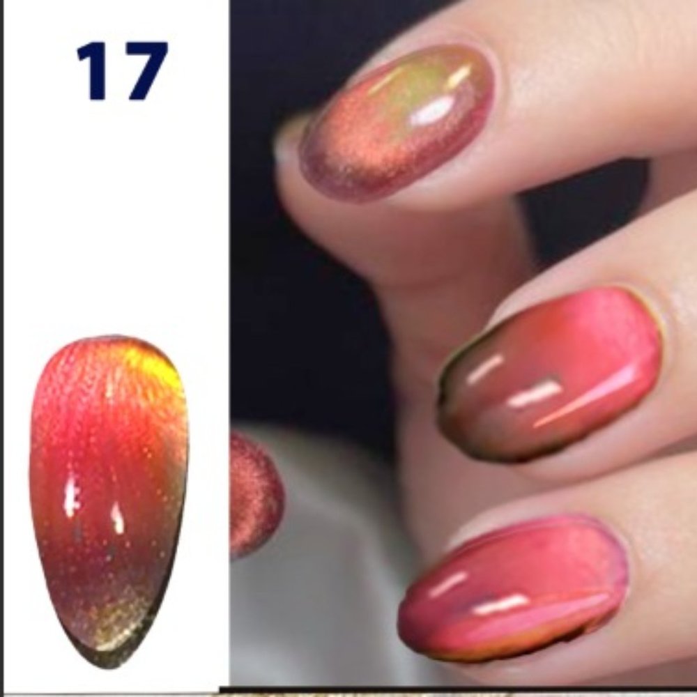 CAT EYE GEL /  NAIL POLISH / UV GEL / RAINBOW